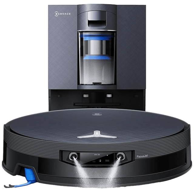 ECOVACS DEEBOT X12 Omnicyclone - Robotstofzuiger - Met Dweilfunctie - Zwart