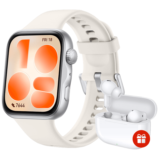 HUAWEI Watch Fit 5 White + FreeBuds SE4 Wit