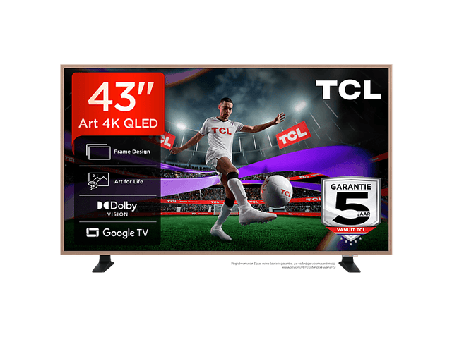 Tcl 43a400 Pro - Ultra Hd 4k Qled-tv 43 Inch 2026