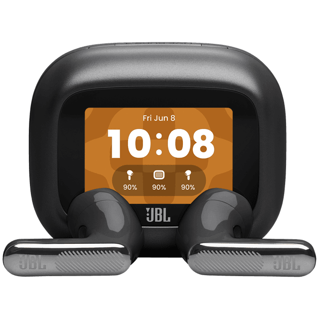 JBL Live Flex 4 Draadloze oordopjes met Noise Cancelling en Smart Case (2026) Zwart
