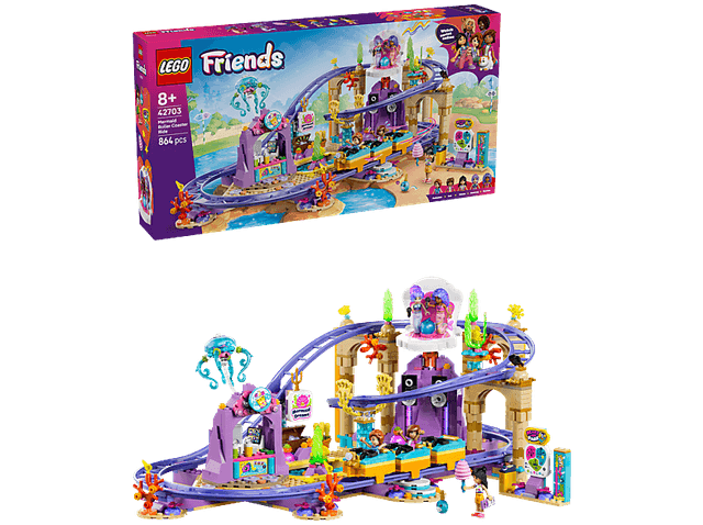 Lego Friends 42703 Mermaid Roller Coaster Ride Bouwstenen Multicolor
