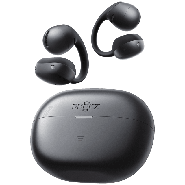 SHOKZ OpenDots Air Open-Ear Clip Zwart Open-ear Oordopjes Zwart