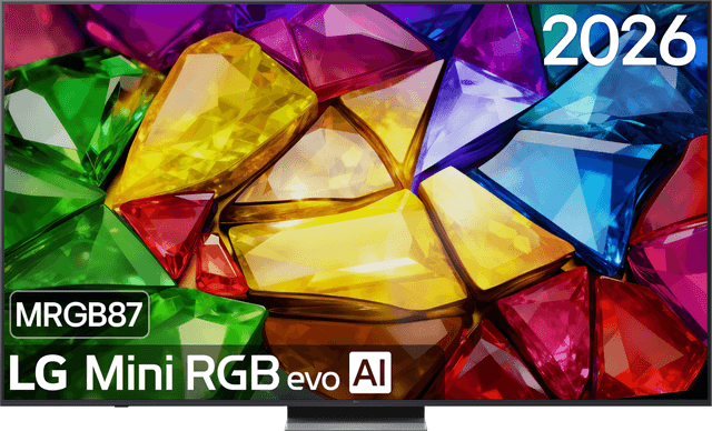 LG AI 86MRGB87B9B - Ultra HD 4K - Mini-led-tv - 86 inch - 2026
