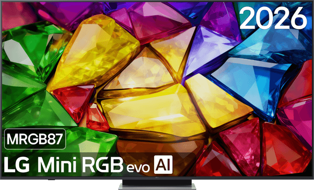 LG AI 75MRGB87B9B - Ultra HD 4K - Mini-led-tv - 75 inch - 2026