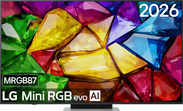 LG AI 65MRGB87B9B - Ultra HD 4K - Mini-led-tv - 65 inch - 2026
