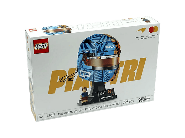 LEGO Editions - McLaren Mastercard F1 Team helm van Oscar Piastri Constructiespeelgoed