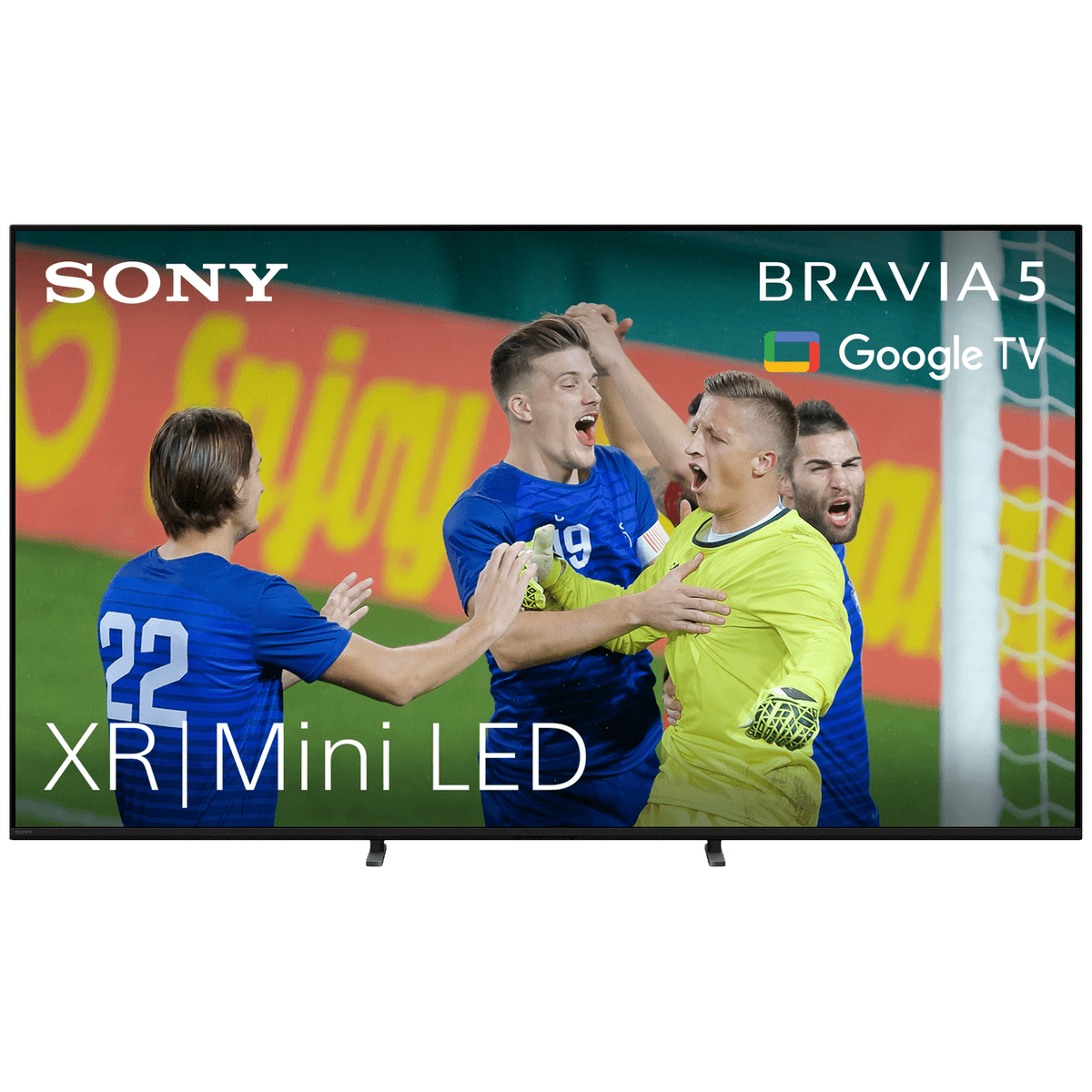 SONY K65XR55B.CEI (BRAVIA 5) - Ultra HD 4K - Mini-led-tv - 65 inch - 2025 — afbeelding 1