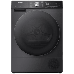 HISENSE DH5S102BB - Warmtepompdroger - 10 kg - 64 dB - Energielabel C