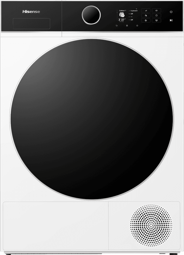 HISENSE DH5I804BWCD - 8 kg - 62 dB - Energielabel C Warmtepompdroger