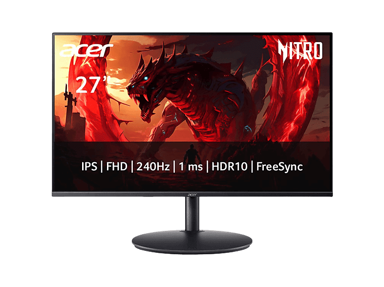 Acer Nitro Xf270w3bmiiphx - 27 Inch Full Hd 1920 X 1080 Ips (in-plane Switching) — afbeelding 1