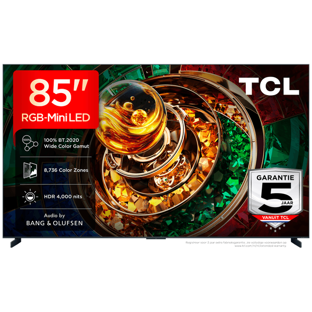 TCL 85RM9L RGB-Mini-led - Ultra HD 4K - Mini-led-tv - 85 inch - 2026