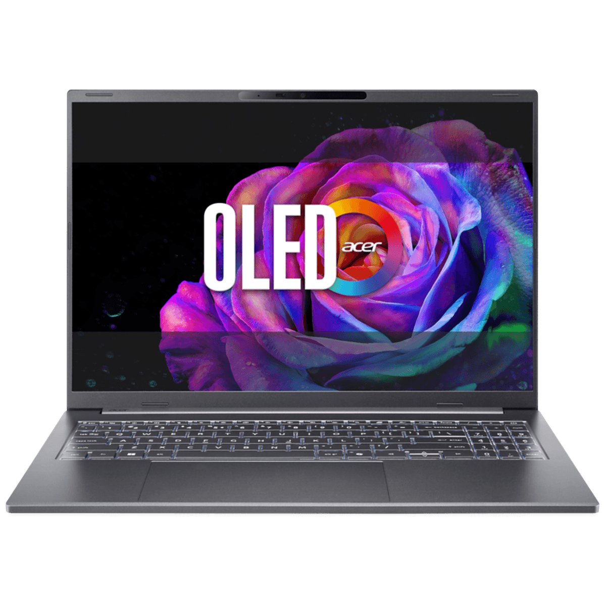 ACER Aspire OLED AI A16-I71M-923E - 16 inch - WUXGA - Intel Core Ultra 9 386H - 16 GB - 512 GB - Intel® Graphics - QWERTY - Copilot+ PC — afbeelding 1