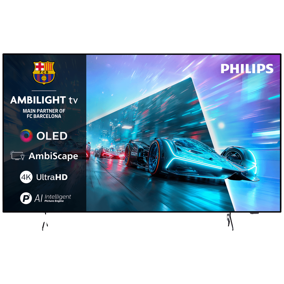 PHILIPS 55OLED761/12 - Ultra HD 4K - OLED-tv - 55 inch - 2026 — afbeelding 1