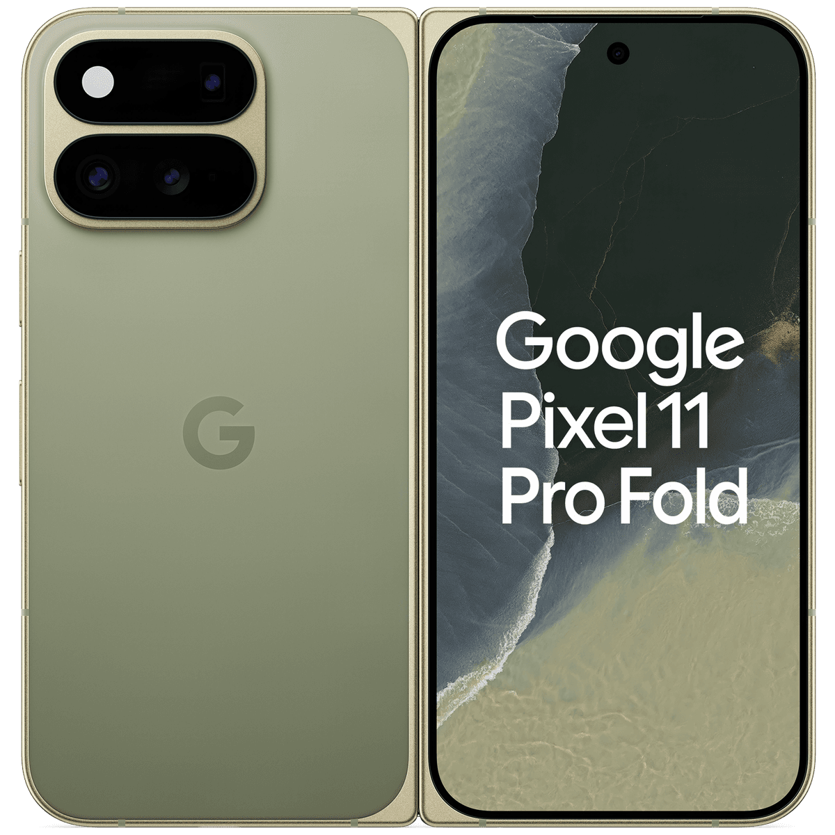 GOOGLE Pixel 11 Pro Fold - 256 GB Olive — afbeelding 1