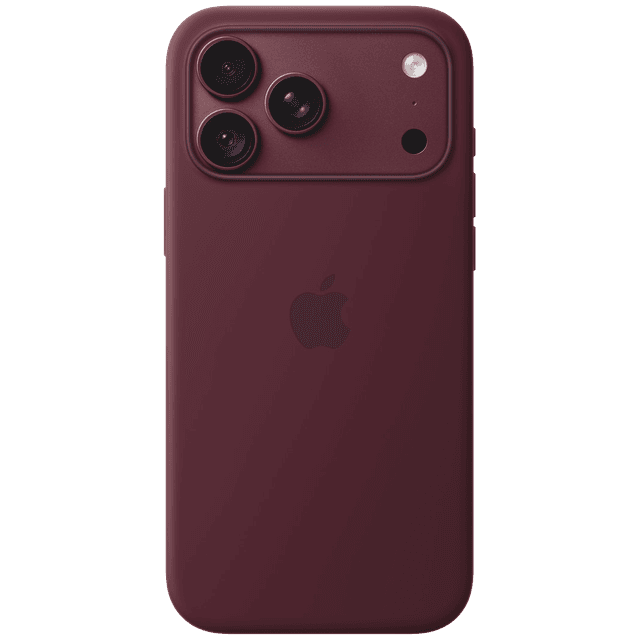 APPLE Silicone MagSafe Cover voor Apple iPhone 18 Pro Max, iPhone 17 Pro Max Burgundy