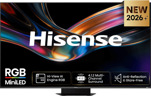HISENSE 85UR9S - Ultra HD 4K - Mini-led-tv - 85 inch - 2026