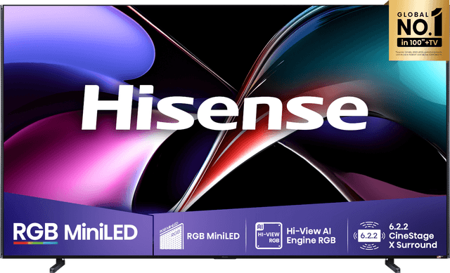 HISENSE 100UXQ - Ultra HD 4K - Mini-led-tv - 100 inch - 2025