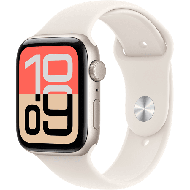 APPLE Watch SE 3 GPS - 40mm Starlight Aluminium Case - Starlight Sport Band - S/M Smartwatch Starlight