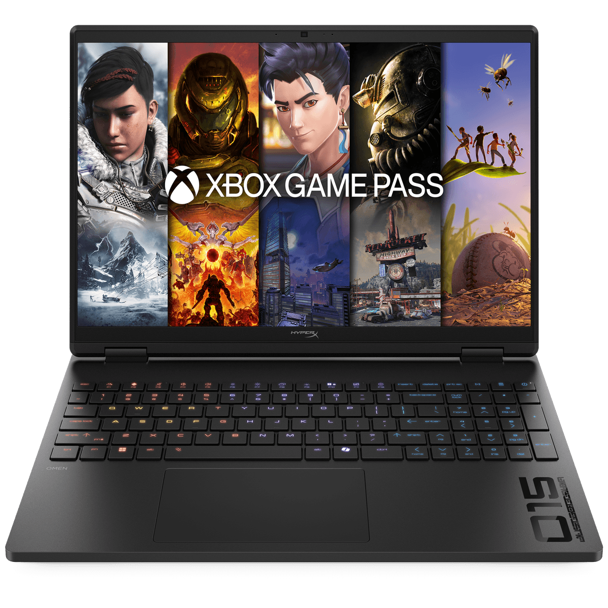 HYPERX OMEN 15-ga0870nd - 15.3 inch - 2K - Intel Core i7-14650HX - 16 GB - 512 GB - GeForce RTX™ 5070 - QWERTY — afbeelding 1