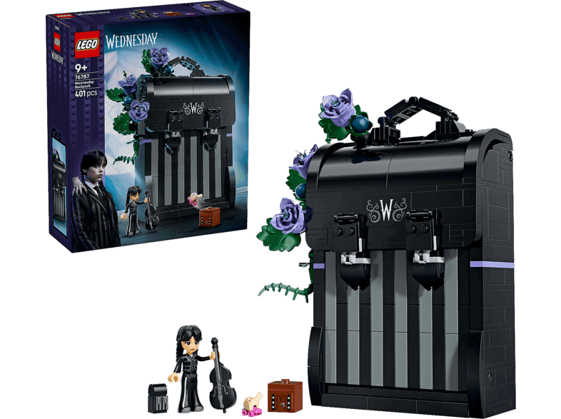 Lego Wednesday 76787 Wednesdays Rugzak Bouwstenen Meerkleurig — afbeelding 1