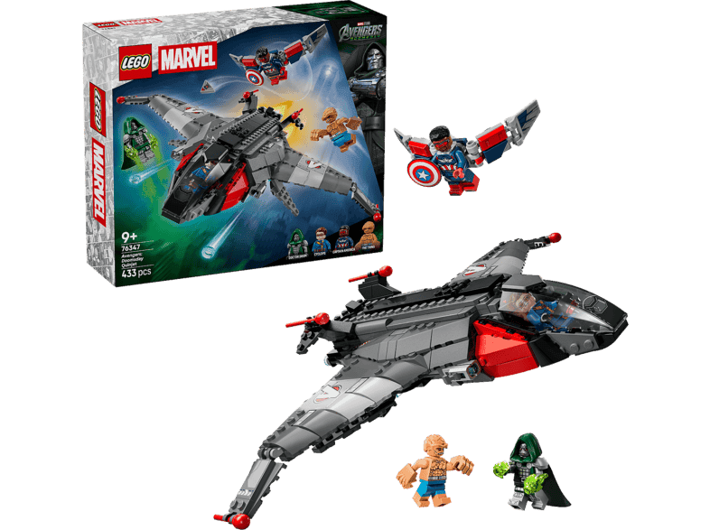 Lego Marvel Super Heroes 76347 Avengers: Doomsday Quinjet Bouwstenen Meerkleurig — afbeelding 1