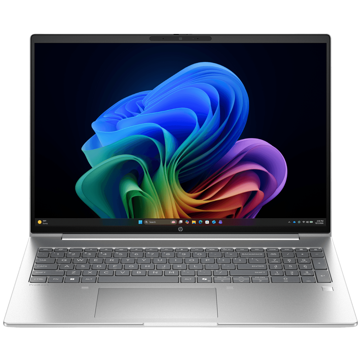 HP ProBook 4 G2i 16 AI PC - 16 inch - Intel Core 7 350 - 32 GB - 512 GB - Windows 11 Pro — afbeelding 1
