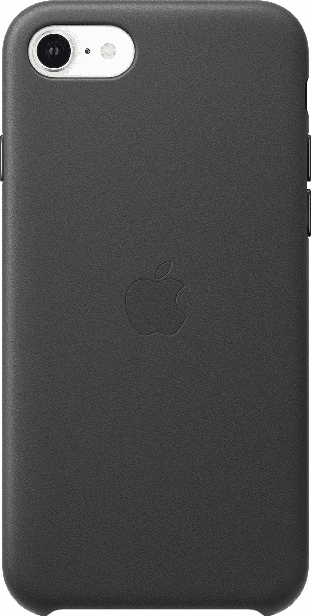 APPLE iPhone SE Leren Case Zwart