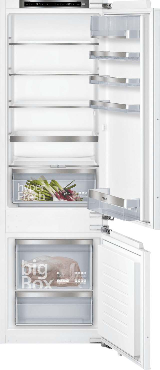 SIEMENS KI87SAFE0 hyperFresh - Inbouw Koel-vriescombinatie - Nishoogte 177.5 cm