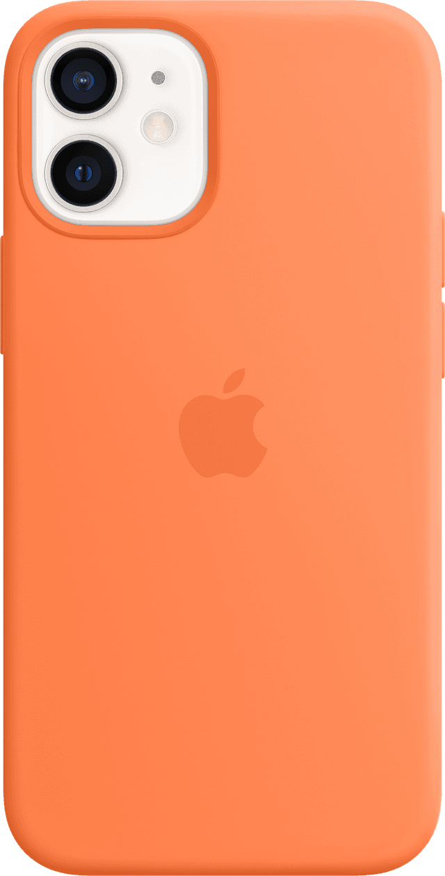 Apple Iphone 12 Mini Siliconen Case Kumquat