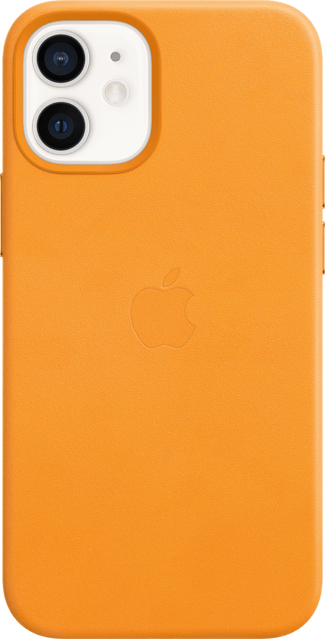 Apple Iphone 12 Mini Leren Case California Poppy