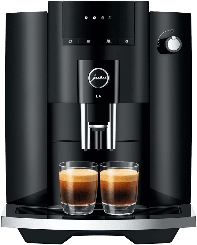 JURA E4  (EA) - Volautomatische espressomachine - Zwart