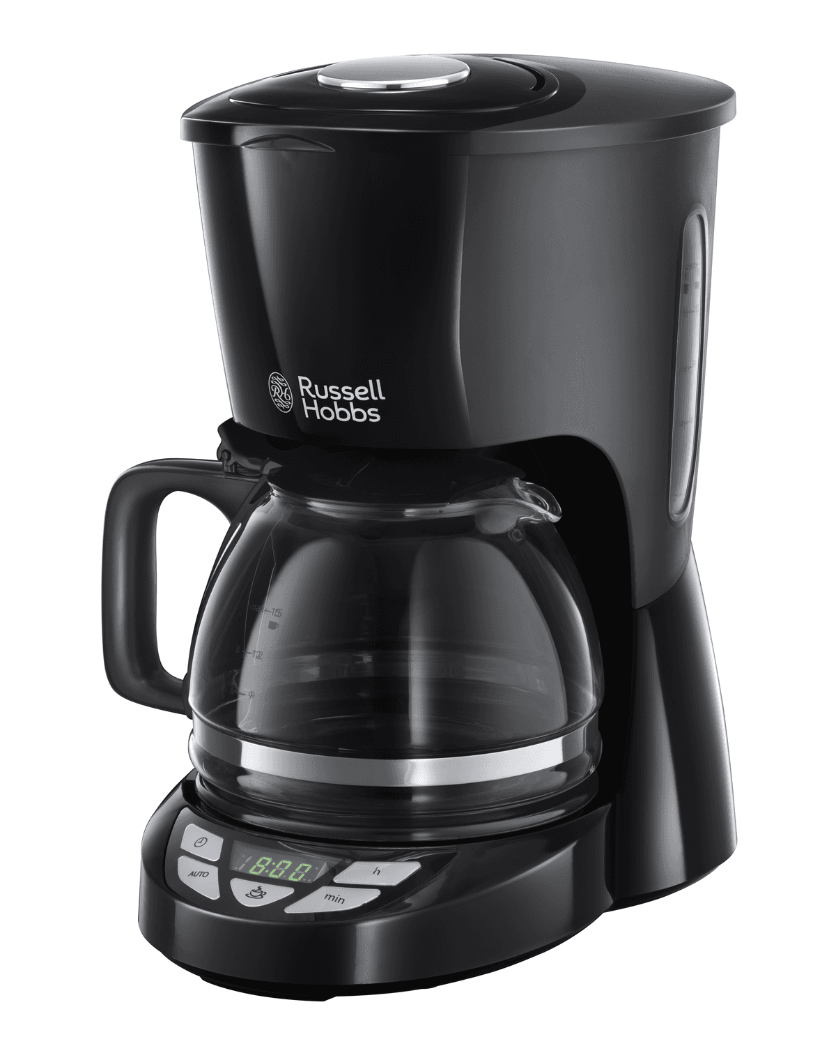 RUSSELL HOBBS 22620-56 Textures Plus - Koffiezetapparaat met Glazen kan - Zwart — afbeelding 1