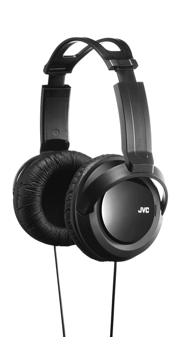 JVC HA-RX330-E Over-ear Bedrade hoofdtelefoon Zwart