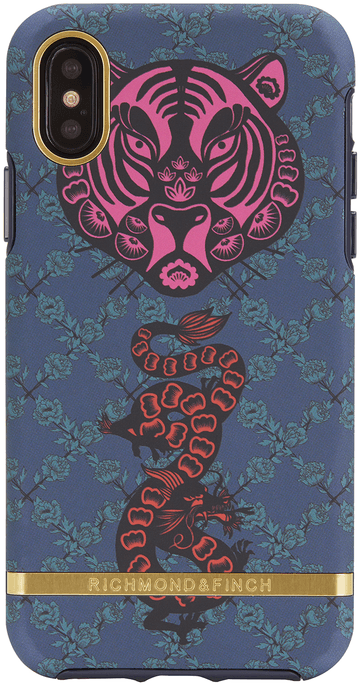 RICHMOND & FINCH Tiger & Dragon Goud iPhone X