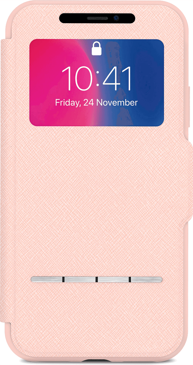 MOSHI Sensecover iPhone X Luna Roze