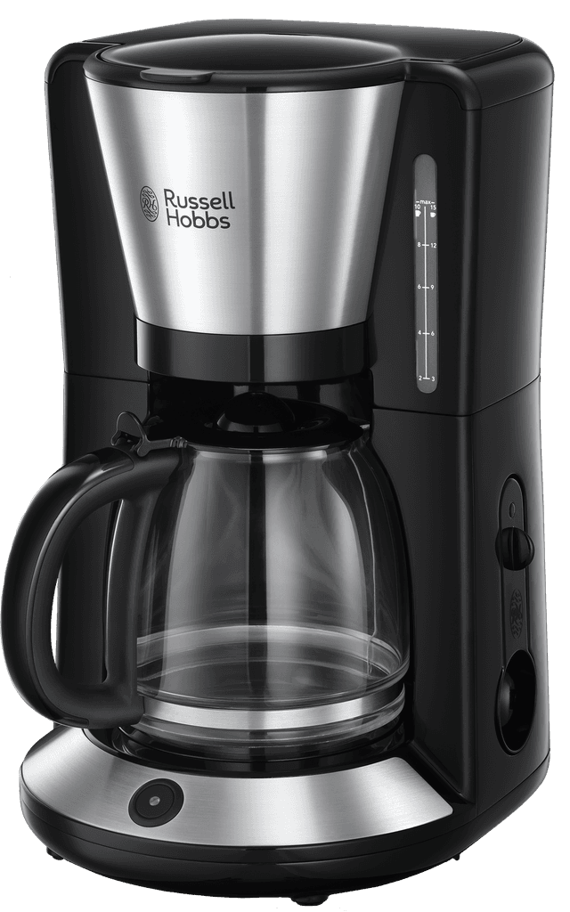RUSSELL HOBBS 24010-56 Adventure - Koffiezetapparaat met Glazen kan - 1,25 l - Zilver