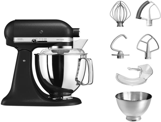KitchenAid Artisan 5KSM175PSEBK - Vulkaanzwart | | 5KSM175PSEBK
