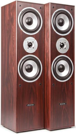 Surround set home cinema 5.0 - Fenton 1150 Watt - Complete set met 5 speakers - Walnoot — thumbnail 4