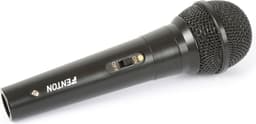 Microfoon - Dynamische microfoon Zwart voor karaoke en DJ's - Fenton DM100 — thumbnail 4