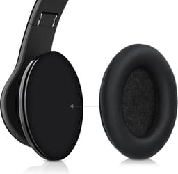 kwmobile 2x oorkussens geschikt voor Mpow 059 / H5 / H1 / H7 / H20 - Earpads voor koptelefoon in zwart — thumbnail 3