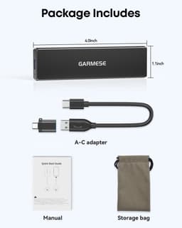 Externe SSD - Draagbare Opslag - Snelle Data Overdracht - USB 3.2 Gen 2 - 500 GB - Zwart — thumbnail 4