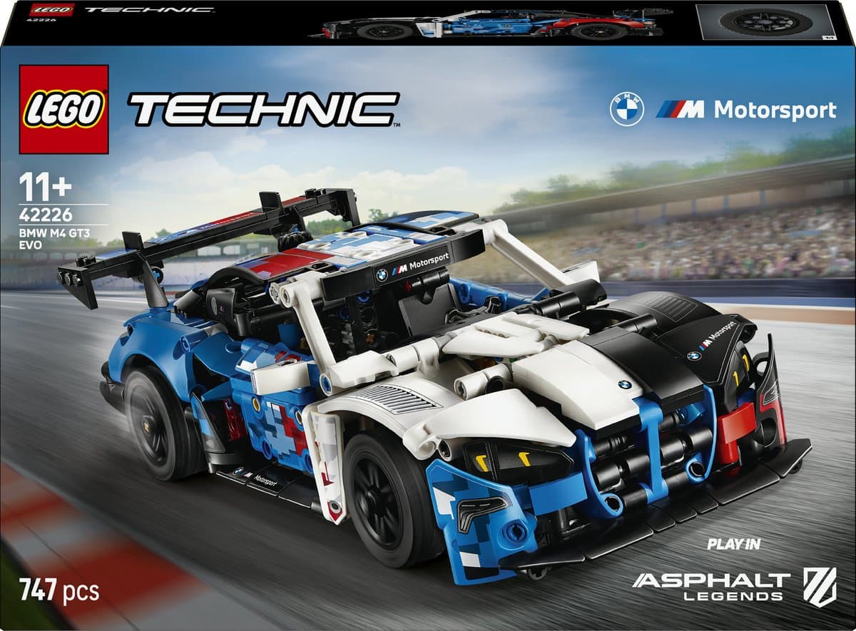 Lego Technic 42226 Bmw M4 Gt3 Evo Racewagen Bouwstenen — afbeelding 1