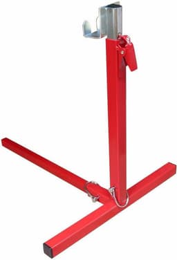 Grasmaaier Lift - Maaiers Ondersteuning - Onderhoud Uitvoeren - Inklapbaar Ontwerp - 18 kg Capaciteit - Zwart — thumbnail 4