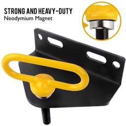 Dailygoods- Koppelingsstift Ultrasterk - Magnetische Koppelingspen - Grasmaaier-Aanhanger - Eenvoudig In- en Uithangen - Neodymium Magnetisch - Voor Eén Hand Gebruik - Aanhangerpen — thumbnail 3