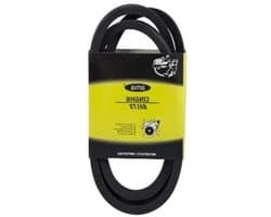 V-riem Glad - Aandrijfriem Grasmaaier - Grasmaaier Onderhoud - Type A93 Profiel 13x8 - 2360 mm - Zwart
