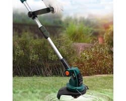 Handgrasmaaier - Tuinmaaier - Gazon Onderhoud - Oplaadbaar - 4 kg - Grijs