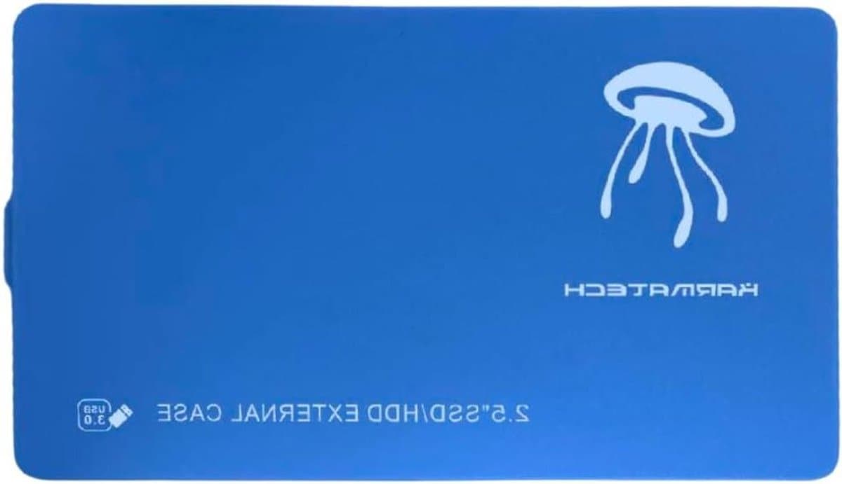 Externe harde schijf - Opslagapparaat - Bestanden Opslaan - Gereviseerd product - 500 GB - Blauw — afbeelding 1