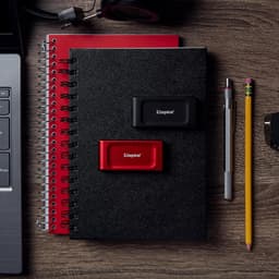 Externe SSD - Draagbare Opslag - Bestanden Back-uppen - Zakformaat Ontwerp - 2TB Capaciteit - Rood — thumbnail 2