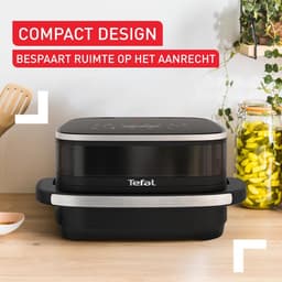 Heteluchtfriteuse XL - Airfryer Groot - Snelle Maaltijden Bereiden - Extra Crisp Technologie - 1000 Gram Capaciteit - Zwart — thumbnail 2