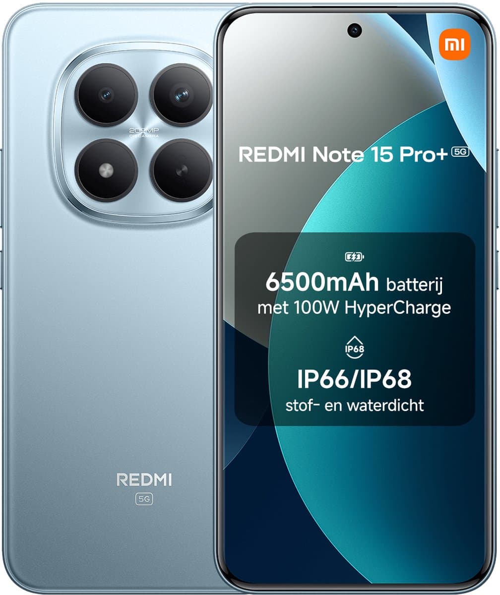 Smartphone-REDMI Note 15 Pro+ 5G-12GB+512GB-Blauw — afbeelding 1